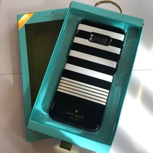 Kate Spade Samsung Striped Phone Case
